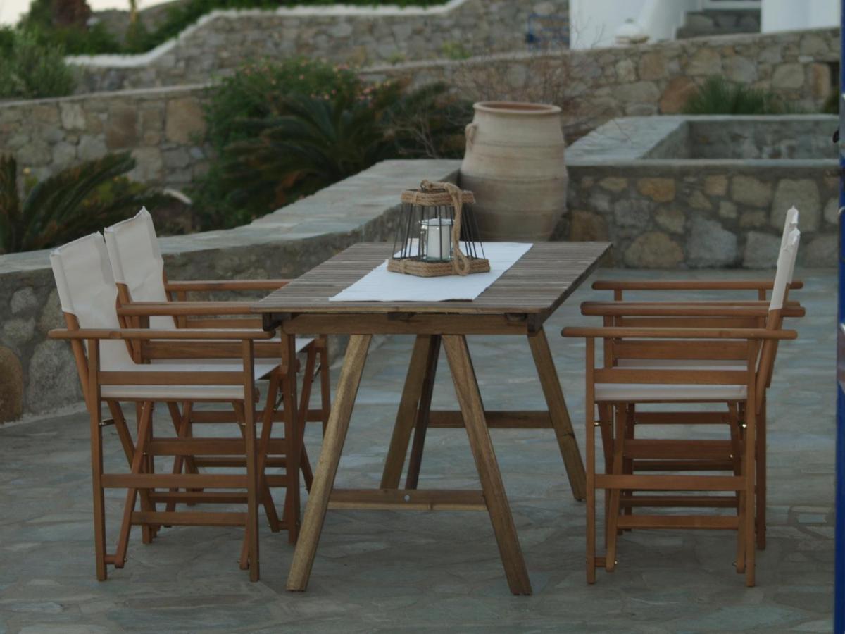 Ornos Seaside Blue Villas Esterno foto