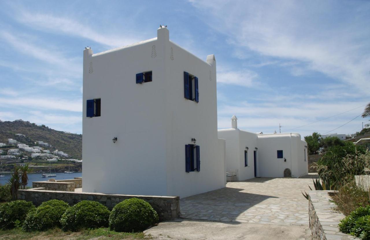 Ornos Seaside Blue Villas Esterno foto
